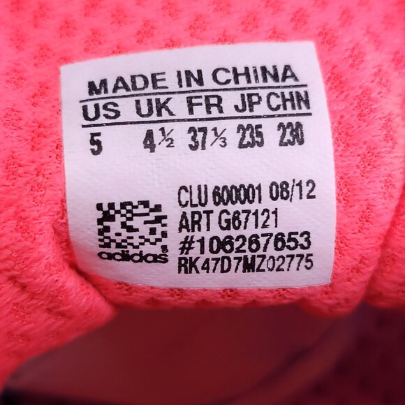 Adidas ClimaCool Women’s Running Shoes Purple Pink Sz 5 G87121 Ortholite - Picture 15 of 16